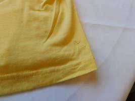 Danskin Now Women&#39;s Ladies short sleeve t shirt XL 16/18 Bright Yellow GUC - £10.26 GBP