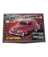 2004 Motorworks by Revell &#39;37 Ford Sedan Kit #85-0809 1:24 Skill 2 Level - $29.09