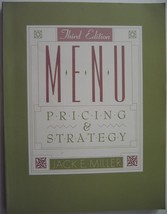 Menu Pricing and Strategy Miller, Jack E. - £9.32 GBP