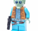 Lego Star Wars Greedo Rodian Bounty Hunter Tatooine Minifigure 75052 - $12.81