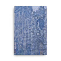 Claude Monet Rouen Cathedral, the Portal, Grey Weather, 1894 Canvas Print - £80.38 GBP+
