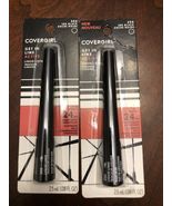Lot of 2 Covergirl Get In Line Active Liquid Liner - 350 Ink Black - NEW - €12,87 EUR