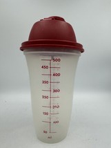 Tupperware Quick Shake with Red Lid 845 Insert 564 &amp; 844 Clean - £6.87 GBP