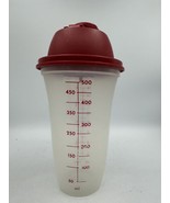 Tupperware Quick Shake with Red Lid 845 Insert 564 &amp; 844 Clean - £6.90 GBP