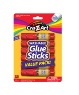 Lot of 7 - Cra-Z-Art Washable School Glue Sticks, 0.21 Oz,12 count - New - $32.54 CAD