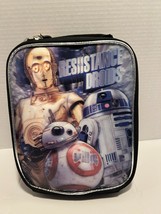 Star Wars Resistance Droids C3PO R2D2 BB8 Lunch Bag Tote Insulated - £5.14 GBP