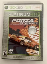 Forza MotorSport 2 Platinum Hits Microsoft Xbox 360 Video Game NO BONUS DISC - £9.73 GBP