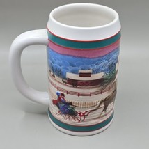 Miller High Life Beer Stein - To The Best Holiday Traditions Christmas 1985 - £10.55 GBP