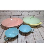 Melamine Mixed Serving Bowls And Cups Windsor Boonton - $771.72 MXN