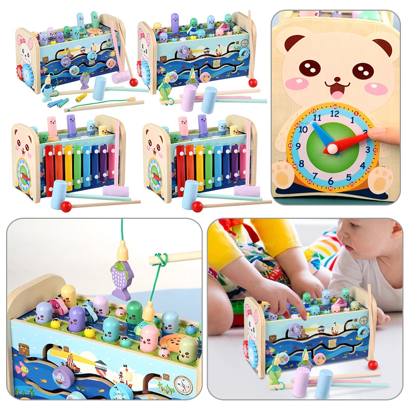 Early Learning Educational Montessori Materials Baby Toys Baby Music Board Toy - £20.52 GBP+