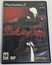 Devil May Cry (Sony PlayStation 2 PS2 2001) Complete w/ Manual Black Label - $8.60