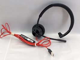 Plantronics Poly Blackwire 3310 Headset on-ear BW3310 USB-A 213928-101 - $12.99