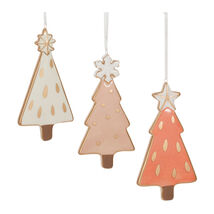 Ceramic Pine Tree Ornament (Set of 6) - $923.61 MXN