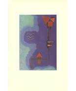 WASSILY KANDINSKY Tirant Sur Le Violet 22.25&quot; x 14.75&quot; Poster 1990 Expre... - $5,017.16 MXN