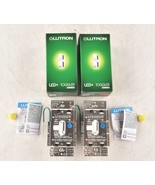 *LUTRON LED+ Toggler Dimmer  TGCL-153PR-WH Set Of 2 - $37.35 CAD