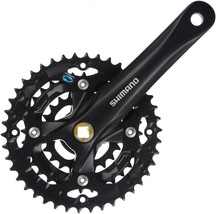 SHIMANO M361 Hybrid Crankset (Black, 175mm X 42/32/22T) - £39.95 GBP