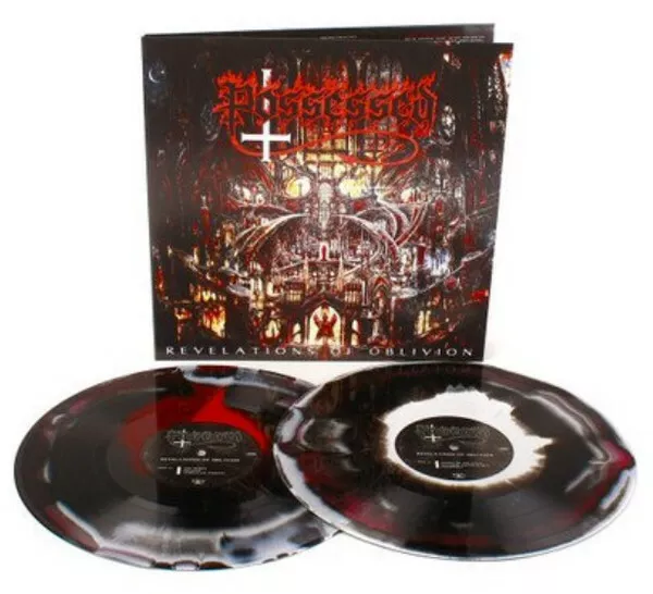 POSSESSED Revelations Of Oblivion Limited Edition, Red White Swirl 2LP - $49.49