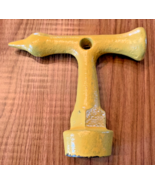 VTG. Cast Iron Gas Water Valve Tool T-Handle Wrench [e-08] - $12.50