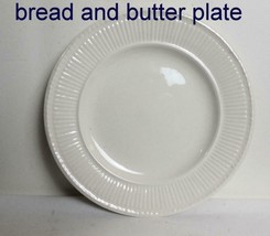 Vintage Wedgwood Edme Set of 2 Bread &amp; Butter Plate Made in England - $12.87