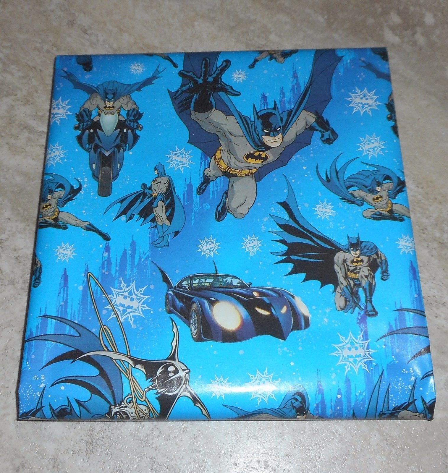 Batman Christmas Wrapping Paper 