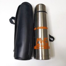 Vintage MW&amp;S Norfolk Southern &#39;Who Ya Gonna Call?&quot;  11&quot; Thermos with  Ca... - £11.77 GBP