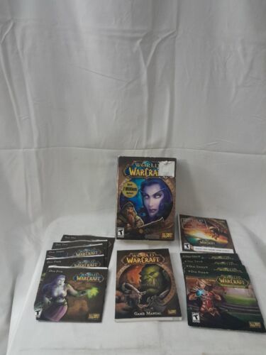 World Of Warcraft PC Game Blizzard Complete, And Burning Crusade Expansion 2004  - $29.69