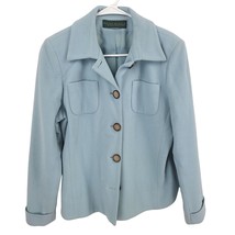 Harve Benard by Benard Holtzman Blue Spring Jacket Blazer - £13.97 GBP
