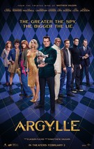 Argylle Movie Poster 2024 - Henry Cavill - Dua Lipa - 11x17 Inches | NEW... - £15.61 GBP