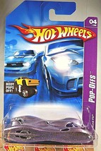 2007 Hot Wheels #40 Pop-Offs 4/4 GROUND FX Lavender w/Chrome 5Dot Skinny Wheels - £6.49 GBP