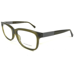 Burberry Eyeglasses Frames B 2164 3356 Clear Green Gunmetal Square 55-17... - £93.25 GBP