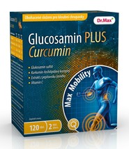 Glucosamine PLUS Curcumin 120 tablets vitamins food supplement diet joints 2 mth - £42.68 GBP