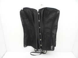 Adore Me Women's Lingerie Lace Mesh See Through Corset 07749 Black XL - $14.24