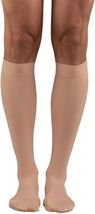 Dr. Comfort Unisex Microfiber Opaque +Plus Below Knee 20-30mmHg (Beige) ... - $24.25