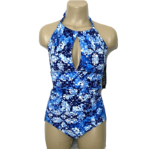 Dreamsuit Miracle Brands size 10 One Piece Halter Neck Ruched Swimsuit B... - £25.09 GBP
