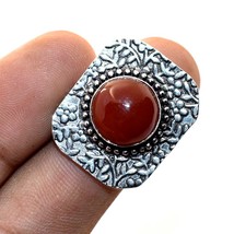 Carnelian Gemstone Handmade Fashion Ethnic Gifted Jewelry Ring 8.75&quot; SA 5395 - £4.14 GBP