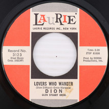 Dion – Lovers Who Wander / (I Was) Born To Cry - 1962 45 rpm Single Record 3123 - £6.28 GBP