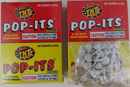 TNT Fireworks: POP-ITS Snappers Noise Makers 50 Ct/Pk (2 Packs) - £3.98 GBP