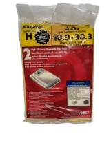 Shop Vac, Type H Vacuum Filter Bags 5-8 Gallon Fine Filtration 2 Pack #90671, - £7.58 GBP