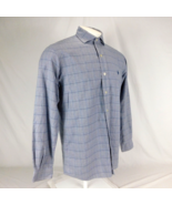 Polo Golf Ralph Lauren Men Blue Plaid Shirt Westerton Sz M - $26.99