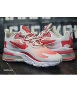 NIKE AIR MAX 270 REACT SE Valentine&#39;s Day Red Running Shoes BV3387-100 W... - $139.32