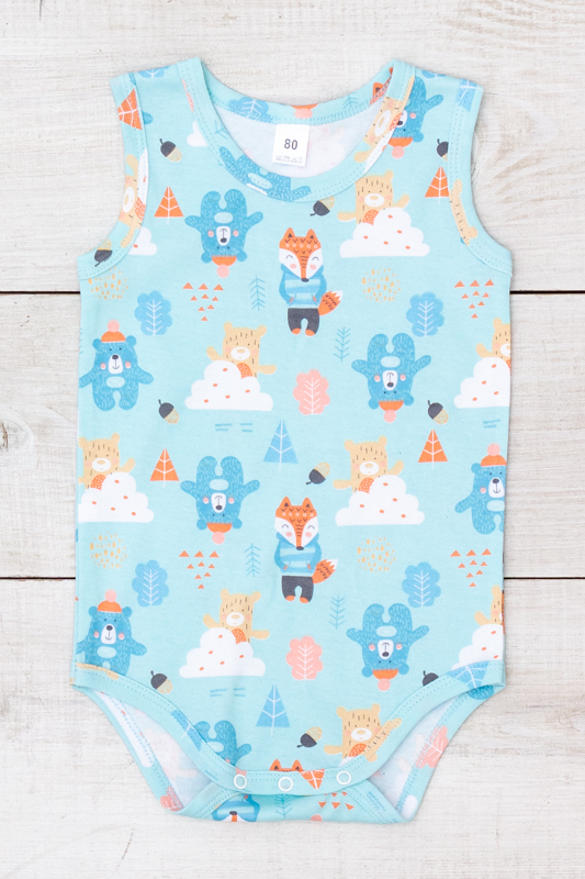 Newborn Boys&#39; Cotton Bodysuit – Sleeveless Comfort &amp; Cute Print, Summer,... - $14.85+