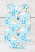 Newborn Boys&#39; Cotton Bodysuit – Sleeveless Comfort &amp; Cute Print, Summer,... - $14.85+