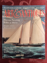 ART and ANTIQUES November 1996 Jasper Johns Marine Paintings Codex Leicester - £16.99 GBP