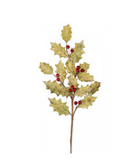 Glittered Holly Spray (Set of 12) - $2,795.06 MXN