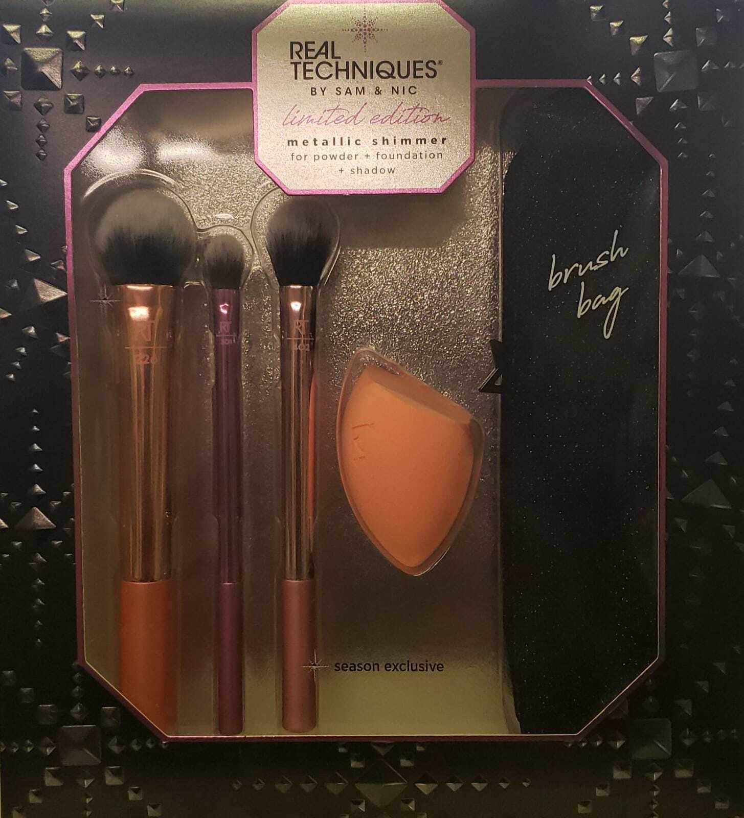 Real Techniques Everyday Essentials Kit, Makeup Brush & Beauty Sponge Set Item image 2