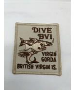 Dive BVI Virgin Gorda British Virgin Island Embroidered Iron On Patch 3&quot; - £42.04 GBP