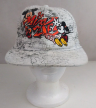 Disney World Disneyland Resort Brick Wall Graffiti Mickey & Friends Baseball Cap - £23.16 GBP