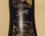 Secret Aluminum Free Deodorant w/ Essential Oils Rose + Geranium 2.6 oz (1) - £26.86 GBP