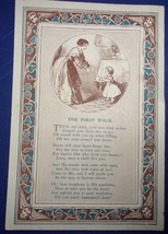 Victorian The First Walk Pome Paper - £3.89 GBP
