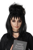 Beetle Girl Beetlejuice Lydia Deetz Inspired Adult Wig - $32.99